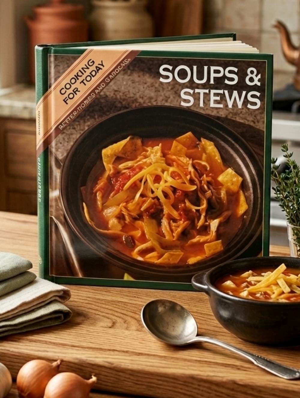 Better Homes & Gardens Soups & Stews Cookbook, Cooking for Today Hardback Book